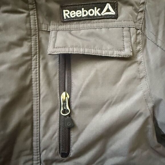 Reebok Kids Gray Hooded Jacket 3 in 1 system size 4/5 toddler - Picture 4 of 9